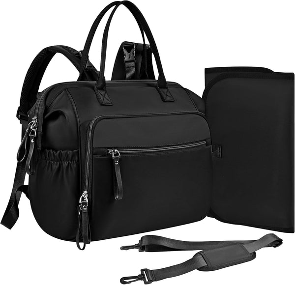 Large Diaper Bag Tote Lightweigt Diaper Tote Bag With Large Capacity Matching