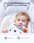 (2 Pack) 3 Silicone Baby Fruit Food Feeder with Freezer Nibble Tray, Breastmilk Popsicle Molds for Baby Teething