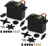 Deegoo-FPV 2Pcs MG995 55G Micro Servo Motor Metal Geared Motor Kit for RC