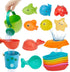 Baby Bath Toys for Kids Ages 1-3, 16PCS | Easy Clean Mold