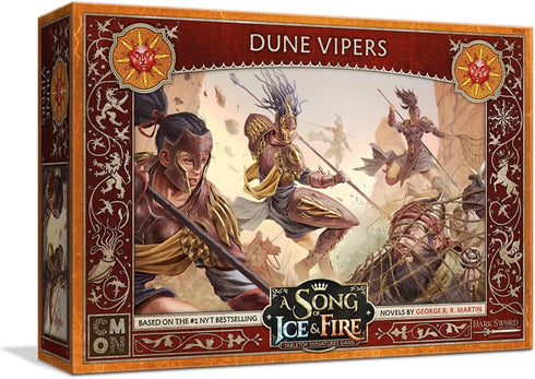 CMON A Song of Ice and Fire Tabletop Miniatures Game Dune Vipers Unit Box - Deadly Assassins of The Sands, Strategy
