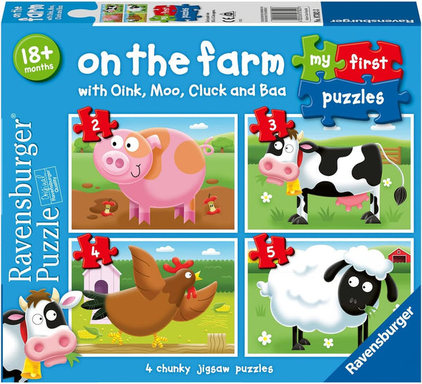Ravensburger My First Puzzle: On The Farm (2: 3: 4 & 5