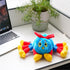 15.8-inch Cute Long Haired Spider Plush Stuffed Animal Toy for Boys and Girls, Holiday Birthday Gift