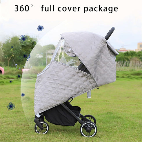 LFRXION Winter Baby Pushchair Covers Windproof Protections Covers Weather Covers Baby Pram Pram Rain Covers