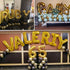 TONIFUL 40 Inch Large Gold Letter S Balloons, Helium-Filled Mylar Big Balloons for Birthday & Anniversary Celebrations