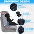 Orzbow Summer Gel Car Seat Cooling Pad - Toddler Cooling Mat for Car Seat and Strollers, Waterproof Liner