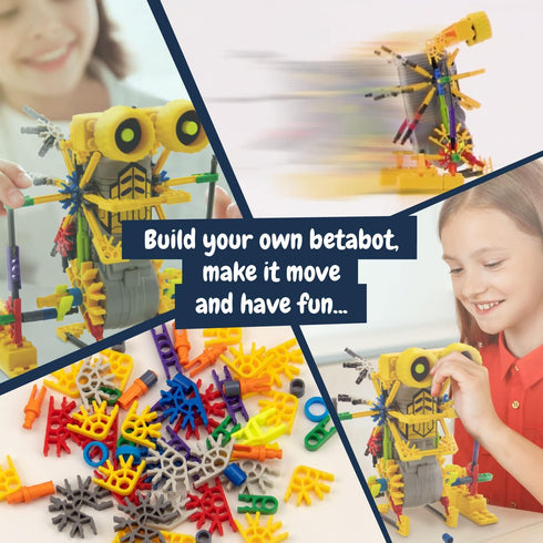Science4you Betabot Robot Building Kit for Kids 8-14 Years - Build Your Own Robot with 126 Pieces
