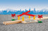 33388-4 Set 3 BRIO World Piece Railway Crossing | Fun and Interactive Wooden Train Accessory for Kids | Enhances