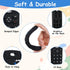 Baby Teether Toys, 2PCS Silicone Phone Shape Teething Toys with 2PCS Pacifier Clip for Babies 0-6 Months (Beige & Black)