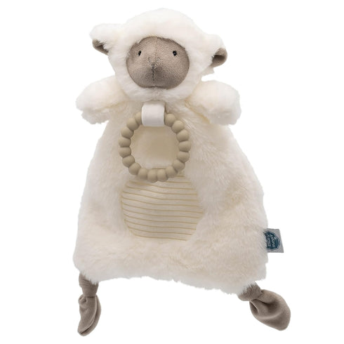 Mary Meyer Luxey Lamb Lovey Soft Toy, 12-Inches, White Lamb