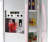 PowerTRC Mini Modern Doll Kitchen Play Set, Pink with Realistic Light & Sound for Kids