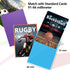 Mlikero 1000 Count 10 Card Sleeves, Baseball Card Sleeves for Standard Cards, Colors Trading Cards Sleeves Fit for MTG