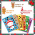 Funnlot Christmas Stickers for Kids - 30PCS Make Your Own Stickers Game and Activities for Toddlers Craft Kits