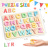 Zeoddler Alphabet Puzzles, ABC Shape Puzzles for Kids, Educational Toys for Toddlers, Preschool Learning Activities
