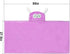 Kids,-2855 INCH Visen Premium Hooded Towel for Large Size Kids Bath Towel,Ultra Soft Hooded Towel Wrap for Boys Girls