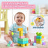 1-3, 56PCS 1.34in 3-5 Magnetic Blocks for Toddlers Large Macaron Magnet Building Cubes for Kids, Stem Preschool Stack