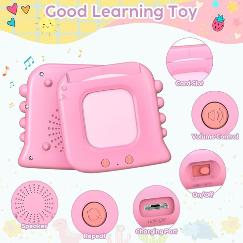 Talking Flash Cards - Kids Toddler Flash Cards with 240 Sight Words, Montessori Toys, Learning Educational Toys