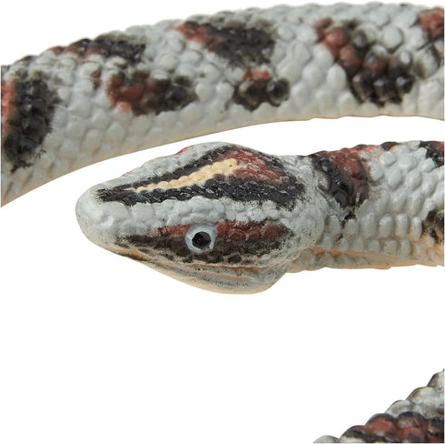 Wild Republic Rock Python Rubber Snake Toy, Educational Gifts for Kids, 26" Multi