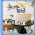 Macarrie 30 Pcs Penguin Figurines Cute Mini Penguin Characters Collection Playset for Cake Decoration for Boys & Girls