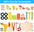 Set 3 4 5 44 Kids Tool Toy with Drill, Stem Montessori Toys for Years Old Boy Girl, Pcs Wooden Toddler Tool Kits Inc