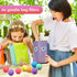 Gejoy 24 Pieces Soft Foam Balls, Lightweight Mini Balls for Safe Indoor Toys, Birthday Party Favors for Boys and Girls