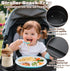 CebraBounze Snack Tray Compatible with Nuna, Universal Stroller Snack Tray with Cup Holder and Phone Holder, Essential