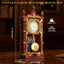 Set, 14+ (751 Vintage Retro Swing Clock Building Pendulum Clocks Building Block Toys with Functional Mechanical Model