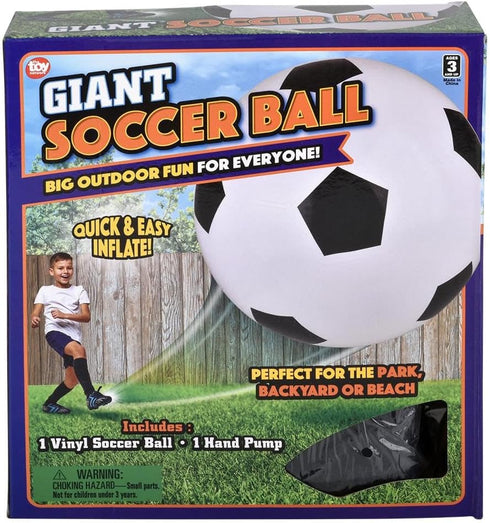 30 inch Soccer Playground Ball, Bouncy Durable Rubber for Boys & Girls, Great Outdoor Fun