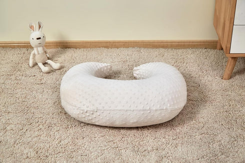 ESEN Plus Size Nursing Pillow and Body Positioner for Breast Feeding and Bottle Feeding, Ultra Soft Baby Breastfeeding