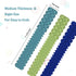 5 Pack Sensory Chewy Toys for Autistic Children, Silicone Chew Tube Teething Sticks Toys for Autism, ADHD, SPD, Chewies