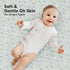 2-Pack 38x26 Pack Pack Mini Crib Sheets Fitted - N Play Sheets for and Play Mattress, Organic Cotton, Soft & Breathable