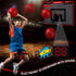 Mini Basketball Hoop Indoor Kids with Electronic Scoreboard Small Basketball Goal Hanging Door Dunk Proof