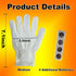 LED Light Up Gloves - Rainbow Easter Gifts for Kids and Adults, Rave Glowing Gloves for Parties