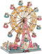 Wooden Ferris Wheel 3D Wooden Puzzle, Building Kit for Birthday Present, Thanksgiving Gift, Valentines Day Gift