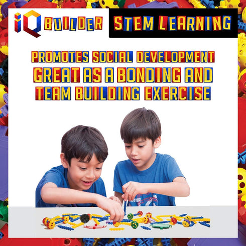 STEM Learning Toys - Creative Construction Engineering Building Blocks Set for Kids Ages 5-10