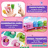Meytccve Set 1-3 1 2 3,Montessori Train Toy Toddlers for Learning Toy for Ages Learning Matching & Sorting