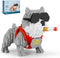 Cute Animal Bully Pitbull Micro Mini Building Blocks Kit, Mini Dog Micro
