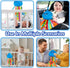 10 0-3-6-18 teytoy Sensory Toy, Texture Toys for Babies with Rattle, Autism Sensory Toys Jellyfish Shape Tactile
