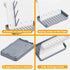 20 Countertop SpaceAid Baby Bottle Drying Rack with Hooks, Space Saving Kitchen Bottles Rack Dryer, Vertical Baby