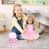 BDDOLL 18 Inch Playset American Doll Clothes and Accessories Makeup Including Fashion Skirt, Bag, Eye Shadow Plate