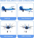 14 Batteries,2 RC Gravity Glider Airplane,Remote Control Airplane for Teen Over Years of Age with CH Foam RC Plane