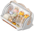 Gucagle Baby Bottle Storage Box Organizer Plastic Multifunctional Drainage Nursing Bottle Drying Rack with Lid for Home