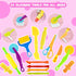 Set, 38 Sets 4-8, Playdough Tools Pcs Play Dough for Kids Ages Creative Play Dough Accessories with Clay Cutters