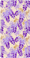 miaozhen Cotton Baby Crib Sheets Soft Breathable African Wisteria Lavender Crib Mattress Sheet