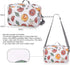 MOMIGO Baby Diaper Caddy Bag - Diaper Caddy Tote Baby Stroller Bag for Diapers, Wipes & Toys, Mini Diaper Bag