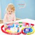 600 Set 6 11 1 Wondertoys PCS Dominoes for Kids Wooden Building Blocks Colors Bulk Dominoes Racing Tile Games