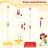 LIMIROLER Set Set Set, 3-6 (6PCS Set) Kids Cleaning Toy Toddlers Broom Dust Pan for Housekeeping Pretend Play Cleaning