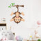 ROFARSO Colorful Cute Cartoon Wall Sticker, Removable Peel and Stick Wall Decal for Nursery Baby Girls Bedroom
