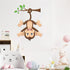 ROFARSO Colorful Cute Cartoon Wall Sticker, Removable Peel and Stick Wall Decal for Nursery Baby Girls Bedroom