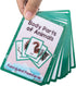 12PCS/Set Animals Body Parts Kids Gifts - English Flash Cards Pocket Card Educational Learning Toys